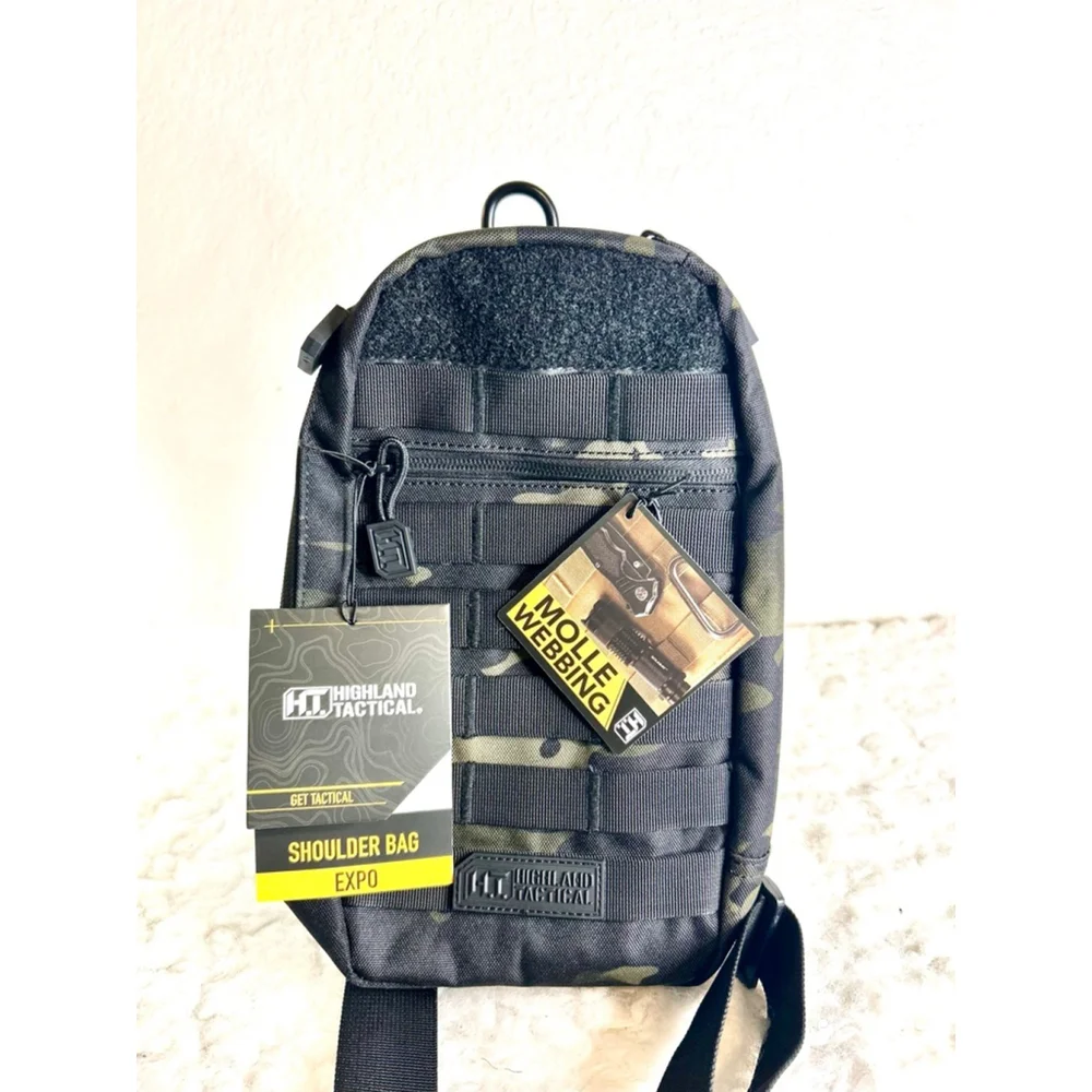 NWT Highland Tactical Expo Sling Bag Crossbody Bag
